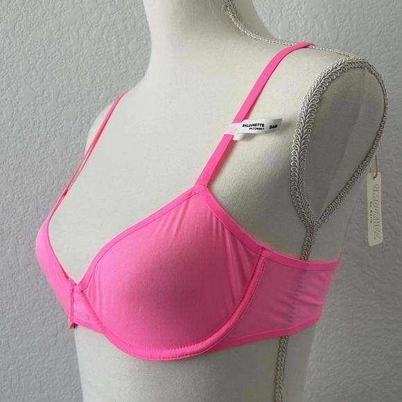 NWT SMOOTHEZ by Aerie Balconette Mesh Underwire Bra - Picture 4 of 7
